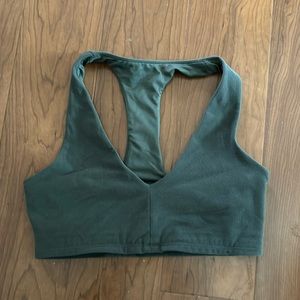 ALO softline green sports bra size S